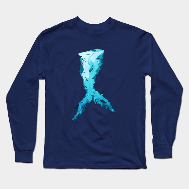 Riches Under the Sea Long Sleeve T-Shirt by DVerissimo